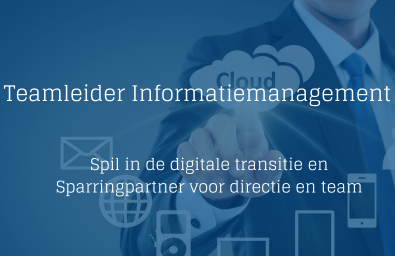 Teamleider Informatiemanagement Teamleider Informatiemanagement
